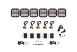 Diode Dynamics SS5 Sport Universal CrossLink 6-Pod Lightbar - White Combo thumbnail 2