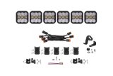 Diode Dynamics SS5 Sport Universal CrossLink 6-Pod Lightbar - White Combo thumbnail 3