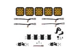 Diode Dynamics SS5 Pro Universal CrossLink 5-Pod Lightbar - Yellow Driving thumbnail 1