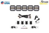Diode Dynamics SS5 Pro Universal CrossLink 5-Pod Lightbar - White Driving thumbnail 5