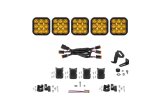 Diode Dynamics SS5 Sport Universal CrossLink 5-Pod Lightbar - Yellow Driving thumbnail 1