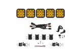 Diode Dynamics SS5 Sport Universal CrossLink 5-Pod Lightbar - Yellow Driving thumbnail 3