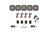 Diode Dynamics SS5 Sport Universal CrossLink 5-Pod Lightbar - White Driving thumbnail 3