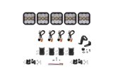 Diode Dynamics SS5 Sport Universal CrossLink 5-Pod Lightbar - White Combo thumbnail 2