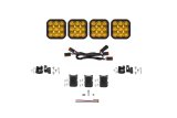 Diode Dynamics SS5 Sport Universal CrossLink 4-Pod Lightbar - Yellow Driving thumbnail 1