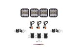 Diode Dynamics SS5 Sport Universal CrossLink 4-Pod Lightbar - White Combo thumbnail 2