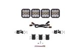 Diode Dynamics SS5 Sport Universal CrossLink 4-Pod Lightbar - White Combo thumbnail 3