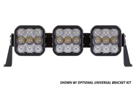 Diode Dynamics SS5 Pro Universal CrossLink 3-Pod Lightbar - White Combo thumbnail 6