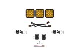 Diode Dynamics SS5 Sport Universal CrossLink 3-Pod Lightbar - Yellow Driving thumbnail 1