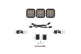 Diode Dynamics SS5 Sport Universal CrossLink 3-Pod Lightbar - White Driving thumbnail 2