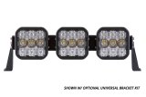 Diode Dynamics SS5 Sport Universal CrossLink 3-Pod Lightbar - White Driving thumbnail 8