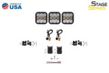 Diode Dynamics SS5 Sport Universal CrossLink 3-Pod Lightbar - White Driving thumbnail 9