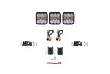 Diode Dynamics SS5 Sport Universal CrossLink 3-Pod Lightbar - White Combo thumbnail 3