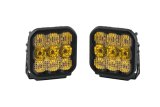 Diode Dynamics SS5 LED Pod Sport - Yellow Combo (Pair) thumbnail 3