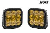Diode Dynamics SS5 LED Pod Sport - Yellow Combo (Pair) thumbnail 6