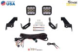 Diode Dynamics 18-21 Jeep JL Wrangler SS5 Bumper LED Pod Light Kit - Sport Yellow Combo thumbnail 5