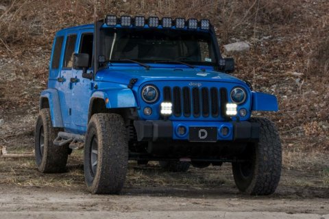 Diode Dynamics 07-18 Jeep JK Wrangler SS5 Bumper LED Pod Light Kit - Sport Yellow Combo thumbnail 4