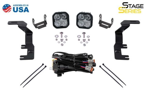 Diode Dynamics 15-21 Colorado/Canyon SS3 LED Ditch Light Kit - Yellow Pro Combo thumbnail 8