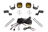 Diode Dynamics 21-22 Ford F-150 SS3 Stage Series Backlit Ditch Light Kit - Yellow Pro Combo thumbnail 2