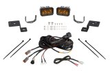 Diode Dynamics 21-22 Ford F-150 SSC2 Stage Series Backlit Ditch Light Kit - Yellow Pro Combo thumbnail 1
