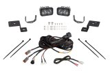Diode Dynamics 21-22 Ford F-150 SSC2 Stage Series Backlit Ditch Light Kit Sport - White Combo thumbnail 1