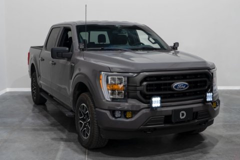 Diode Dynamics 21-22 Ford F-150 SS5 Bumper LED Pod Light Kit - Yellow Pro Combo thumbnail 5