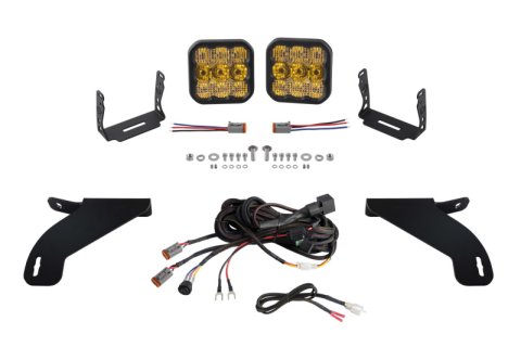 Diode Dynamics 21-22 Ford F-150 SS5 Bumper LED Pod Light Kit - Sport Yellow Combo thumbnail 1