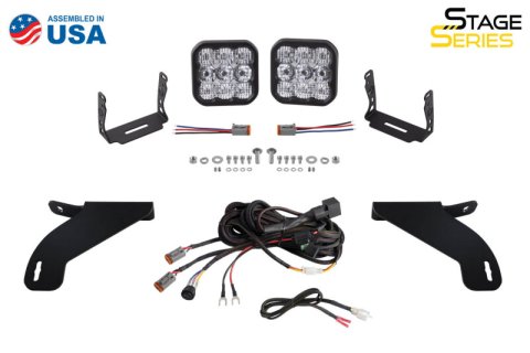 Diode Dynamics 21-22 Ford F-150 SS5 Bumper LED Pod Light Kit - Sport Yellow Combo thumbnail 7