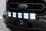 Diode Dynamics 21-22 Ford F-150 SS5 Grille CrossLink Lightbar Kit - Sport - White Combo thumbnail 2