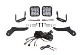 Diode Dynamics 17-20 Ford Raptor SS5 Bumper LED Pod Light Kit - Pro White Combo thumbnail 1