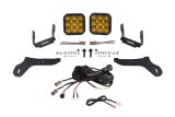 Diode Dynamics 17-20 Ford Raptor SS5 Bumper LED Pod Light Kit - Sport Yellow Driving thumbnail 1