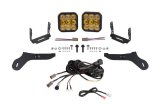 Diode Dynamics 17-20 Ford Raptor SS5 Bumper LED Pod Light Kit - Sport Yellow Combo thumbnail 2