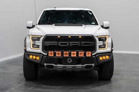 Diode Dynamics 17-20 Ford Raptor SS5 Grille CrossLink Lightbar Kit - Yellow Pro Combo thumbnail 8