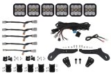Diode Dynamics 17-20 Ford Raptor SS5 Grille CrossLink Lightbar Kit - Pro White Combo thumbnail 1
