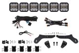 Diode Dynamics 17-20 Ford Raptor SS5 Grille CrossLink Lightbar Kit - Pro White Combo thumbnail 2