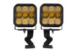 Diode Dynamics 2022 Toyota Tundra SS5 Pro Stage Series Ditch Light Kit - Yellow Combo thumbnail 1