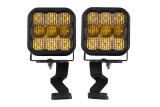 Diode Dynamics 2022 Toyota Tundra SS5 Pro Stage Series Ditch Light Kit - Yellow Combo thumbnail 2