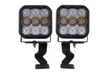 Diode Dynamics 2022 Toyota Tundra SS5 Pro Stage Series Ditch Light Kit - White Combo thumbnail 2