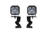 Diode Dynamics 2022 Toyota Tundra SS3 Pro Stage Series Ditch Light Kit - White Combo thumbnail 2
