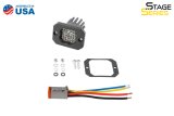 Diode Dynamics Stage Series C1R - White Flood Flush Mount LED Pod (one) thumbnail 4