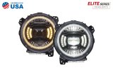 Diode Dynamics 18-23 Jeep JL Wrangler Elite Max LED Headlamps thumbnail 8