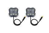 Diode Dynamics Stage Series Single Color LED Rock Light - White Diffused M8 (2-pack) thumbnail 8