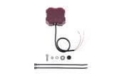 Diode Dynamics Stage Series Single Color LED Rock Light - Red Hookup (one) thumbnail 2