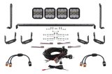 Diode Dynamics 14-23 Toyota 4Runner SS5 Stealth Grille LED 4-Pod Kit - Pro White Combo thumbnail 2