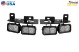 Diode Dynamics SSC2 LED Fog Pocket Kit for 2019-Present Ram - Yellow Sport thumbnail 4
