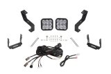 Diode Dynamics SS5 Bumper LED Pod Light Kit for 2019-Present Ram Sport - White Combo thumbnail 1