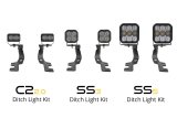 Diode Dynamics Stage Series Ditch Light Kit for 2019-Present Ram SS3 - Yellow Pro Combo thumbnail 3