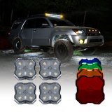 Diode Dynamics Stage Series SXS Rock Light Installer Kit - White Diffused M8 (4-pack) thumbnail 2