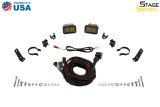 Diode Dynamics Stage Series 1 1/2 In Roll Bar Chase Light Kit SSC2 Pro - Yellow (Pair) thumbnail 8