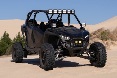 Diode Dynamics 20-Present Polaris RZR A-Pillar LED Pod Kit SS3 Pro - White Combo thumbnail 1